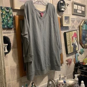 Woman within shirt